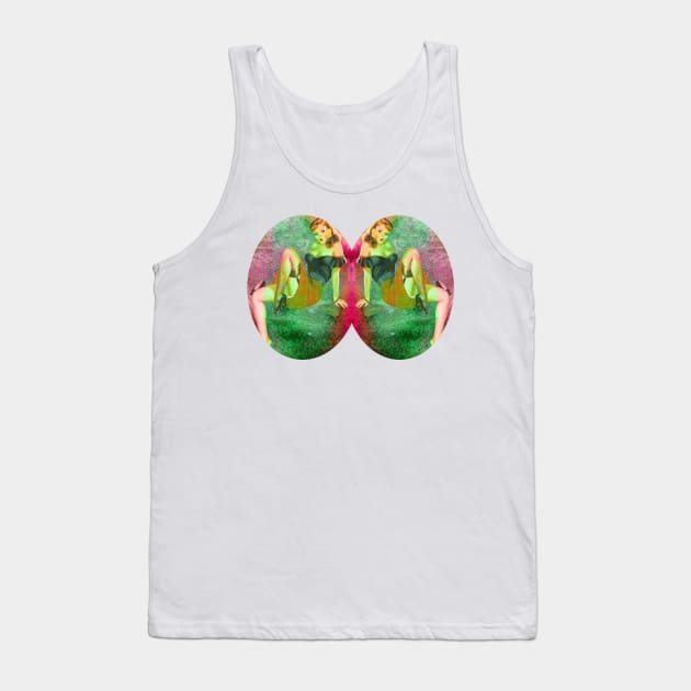 Pin Up Tank Top by Gigiart